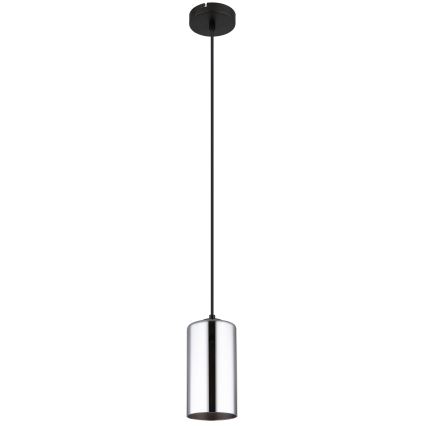 Globo - Lustr na lanku 1xE27/25W/230V pr. 11 cm černá