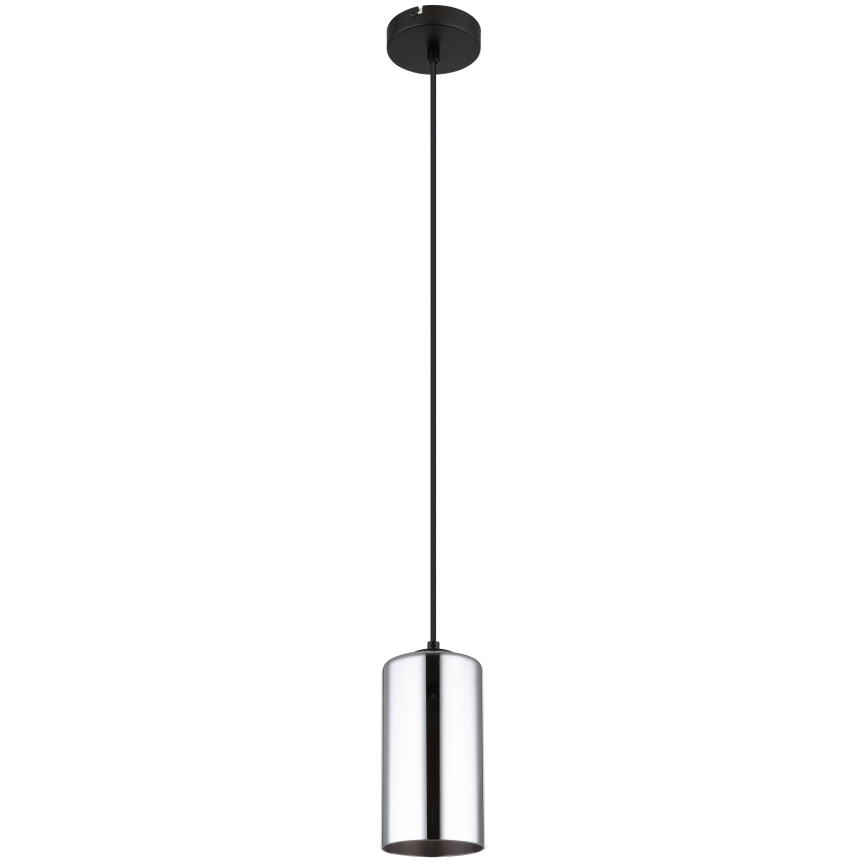 Globo - Lustr na lanku 1xE27/25W/230V pr. 11 cm černá