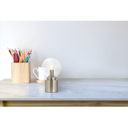 Globo - Stolní lampa 1xE14/25W/230V lesklý chrom
