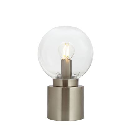 Globo - Stolní lampa 1xE14/25W/230V lesklý chrom