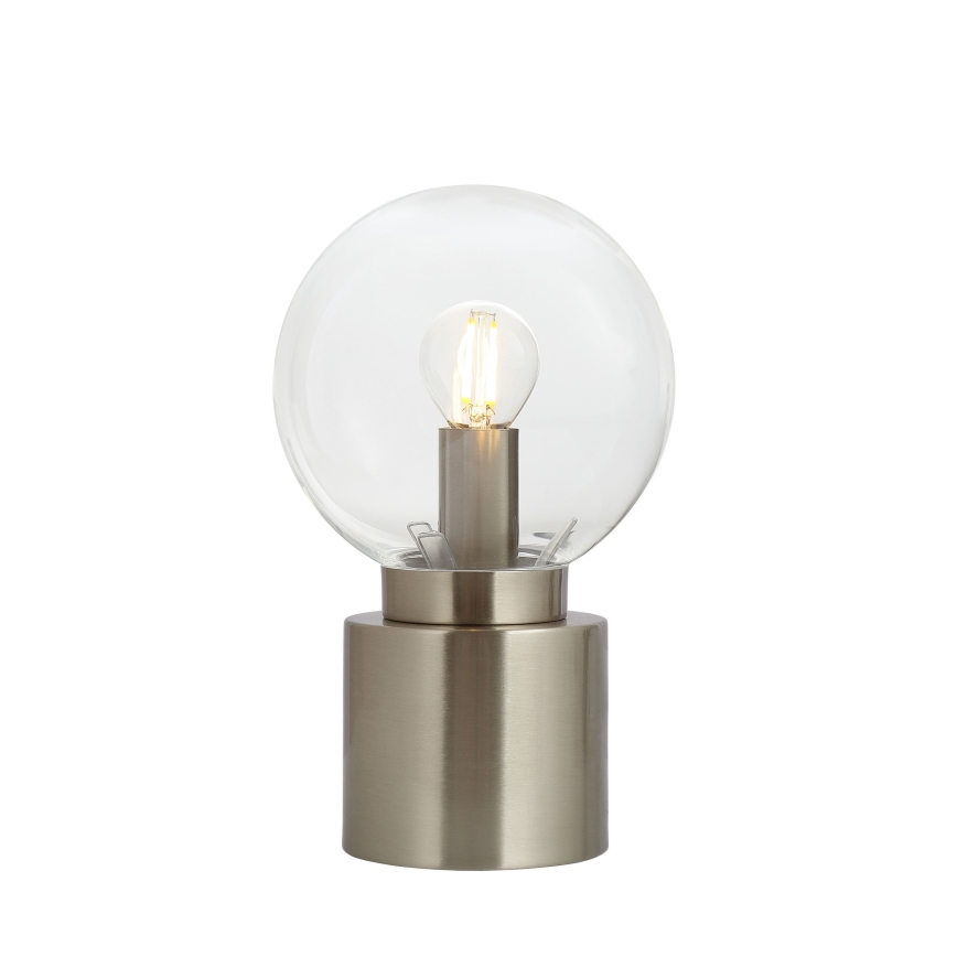 Globo - Stolní lampa 1xE14/25W/230V lesklý chrom