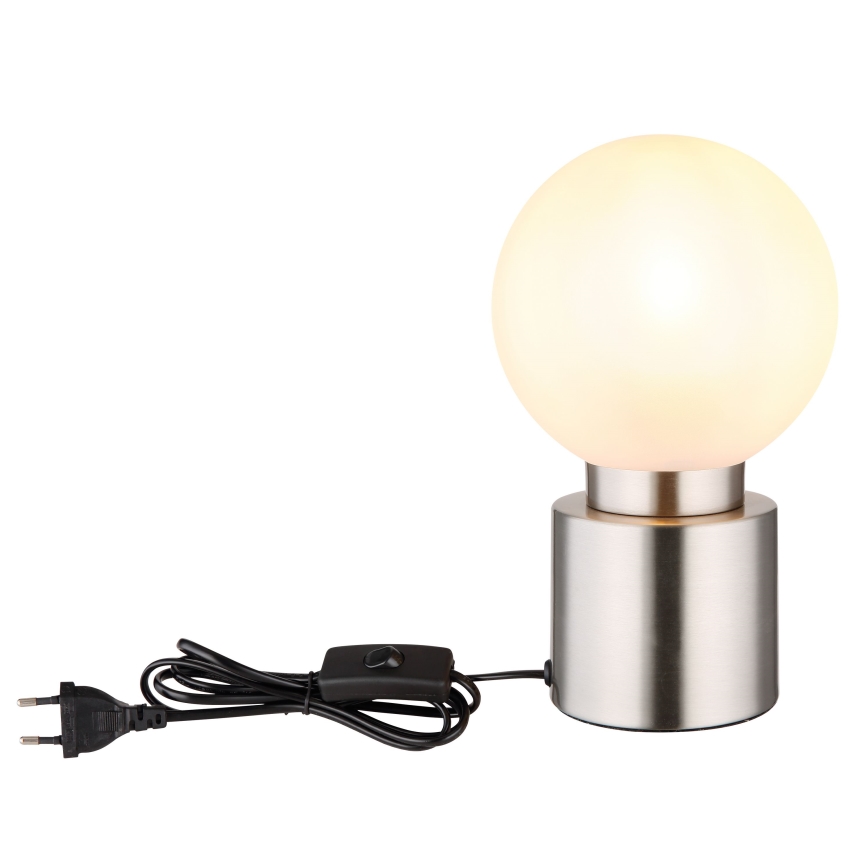 Globo - Stolní lampa 1xE14/25W/230V lesklý chrom