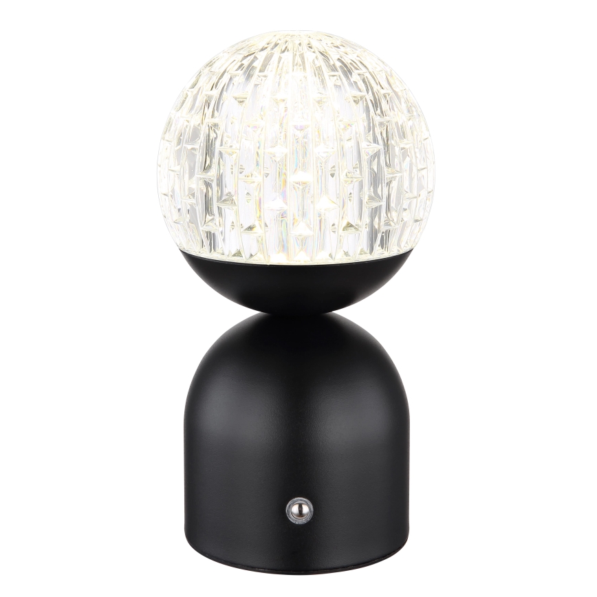 Globo - LED Stmívatelná dotyková stolní lampa LED/2,5W/3,7V 2700/4000/6500K 1800 mAh USB černá