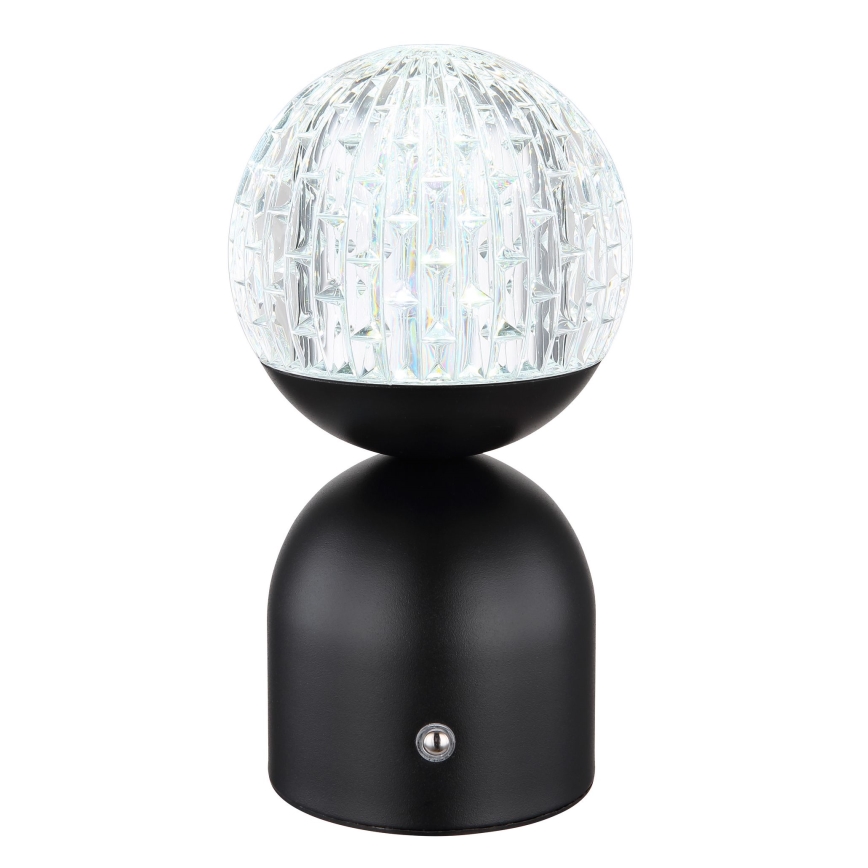 Globo - LED Stmívatelná dotyková stolní lampa LED/2,5W/3,7V 2700/4000/6500K 1800 mAh USB černá