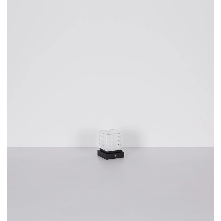 Globo - LED Stmívatelná dotyková stolní lampa LED/2,5W/3,7V 2700K/4000K/6500K 1800 mAh USB černá