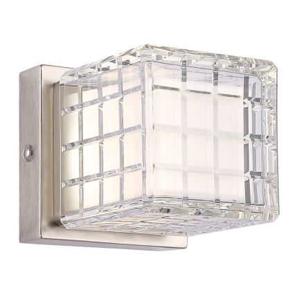 Globo - LED Stmívatelná dotyková stolní lampa LED/2,5W/3,7V 2700K/4000K/6500K 1800 mAh USB matný chrom