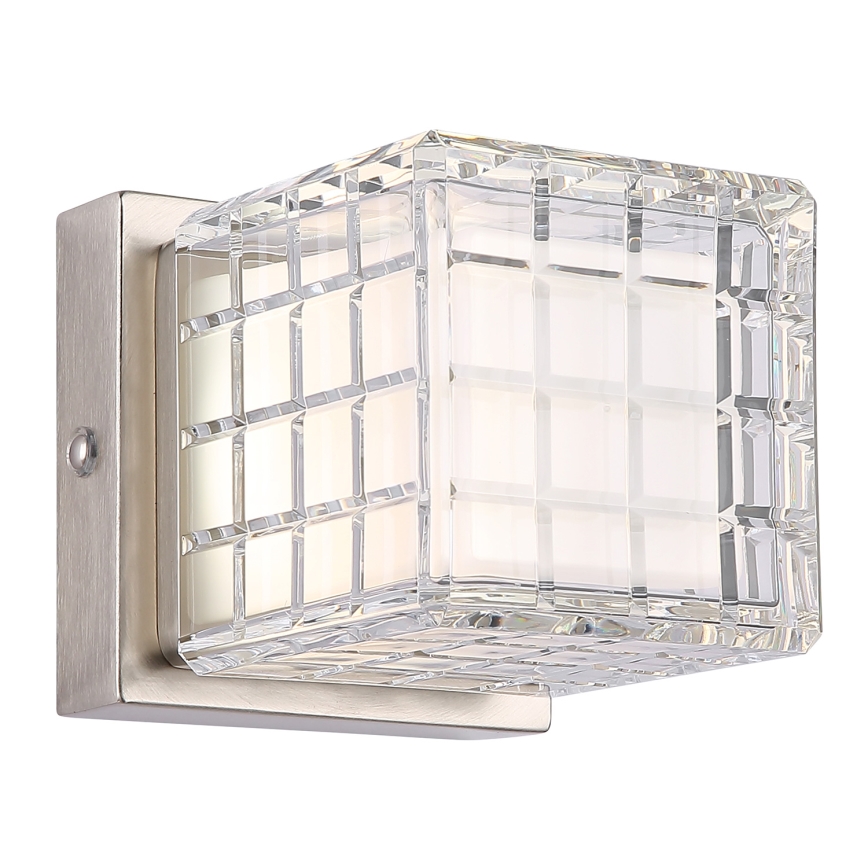 Globo - LED Stmívatelná dotyková stolní lampa LED/2,5W/3,7V 2700K/4000K/6500K 1800 mAh USB matný chrom