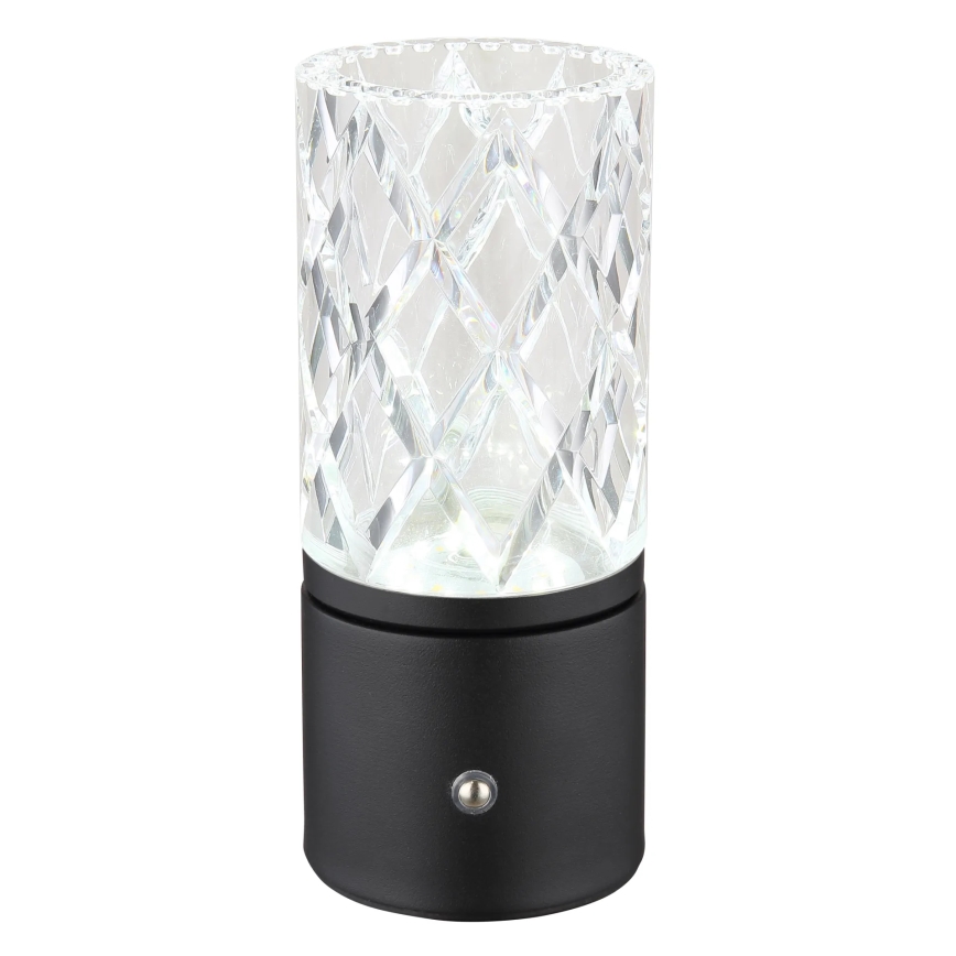 Globo - LED Stmívatelná dotyková stolní lampa LED/2,5W/3,7V 2700K/4000K/6500K 1800 mAh USB černá