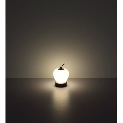 Globo - LED Stmívatelná dotyková stolní lampa LED/2W/3,7V 2700K/4000K/6500K 1200 mAh USB hnědá