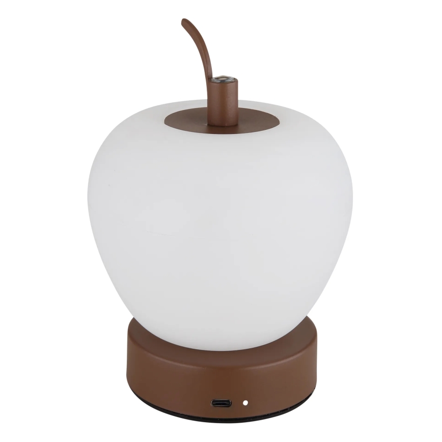 Globo - LED Stmívatelná dotyková stolní lampa LED/2W/3,7V 2700K/4000K/6500K 1200 mAh USB hnědá