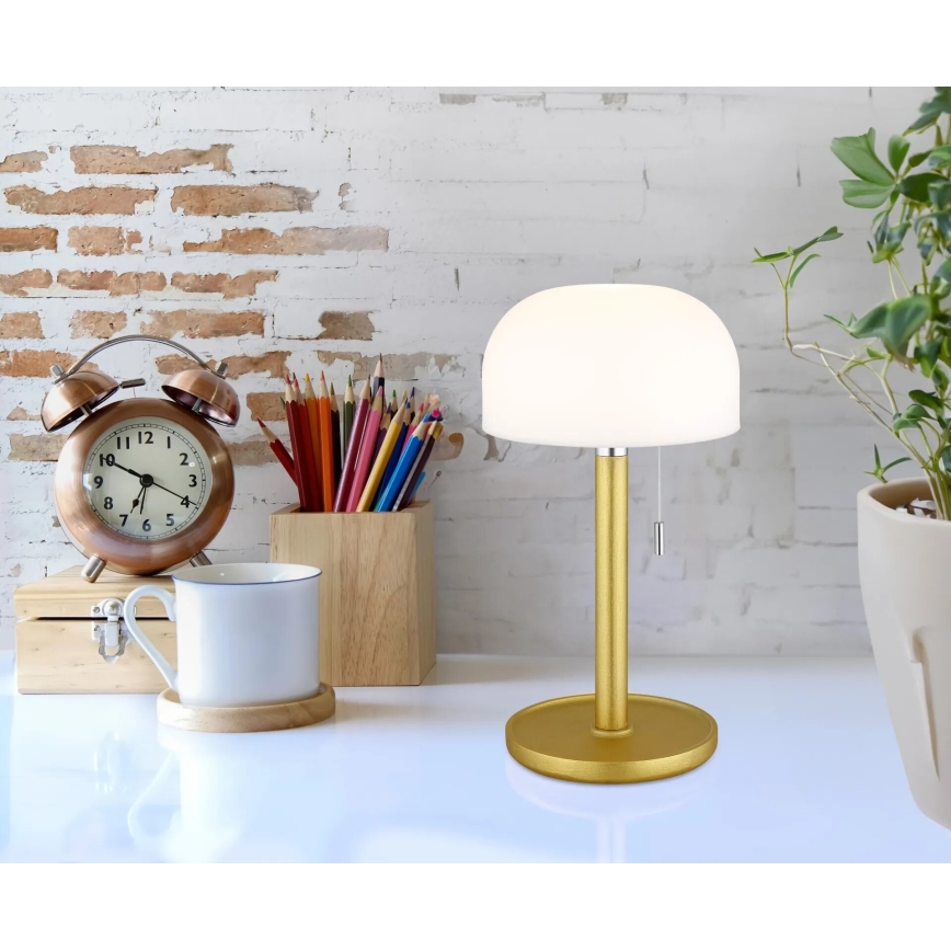 Globo - LED Nabíjecí stolní lampa LED/1,5W/3,7V 3000/4200/6000K 1800mAh mosaz