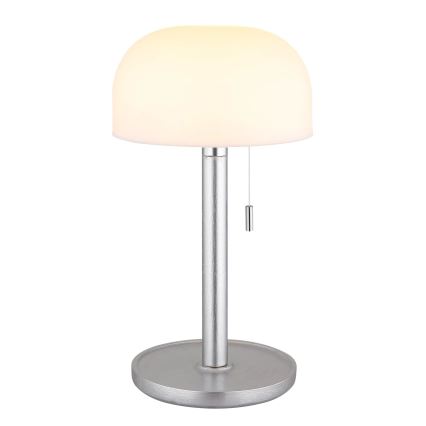 Globo - LED Nabíjecí stolní lampa LED/1,5W/3,7V 3000/4200/6000K 1800mAh stříbrná