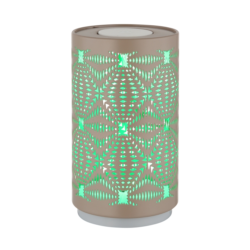 Globo - LED RGB Dotyková nabíjecí stolní lampa LED/1W/5V 500 mAh hnědá