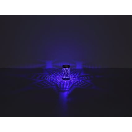 Globo - LED RGB Dotyková nabíjecí stolní lampa LED/1W/5V 500 mAh hnědá