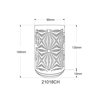 Globo - LED RGB Dotyková nabíjecí stolní lampa LED/1W/5V 500 mAh hnědá