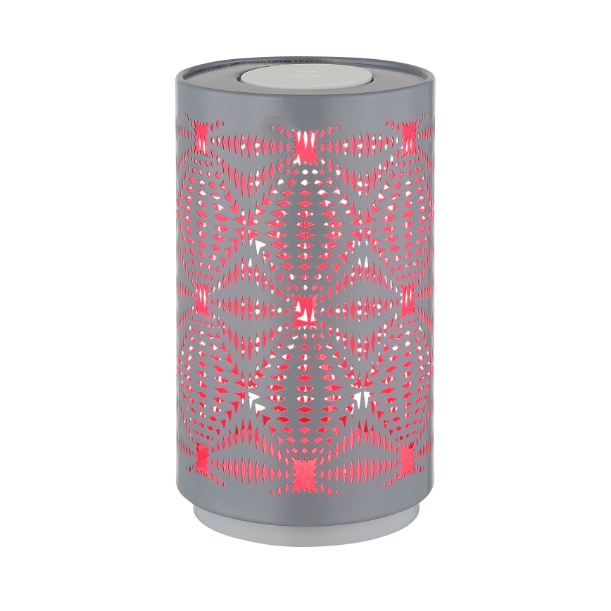 Globo - LED RGB Dotyková nabíjecí stolní lampa LED/1W/5V 500 mAh šedá