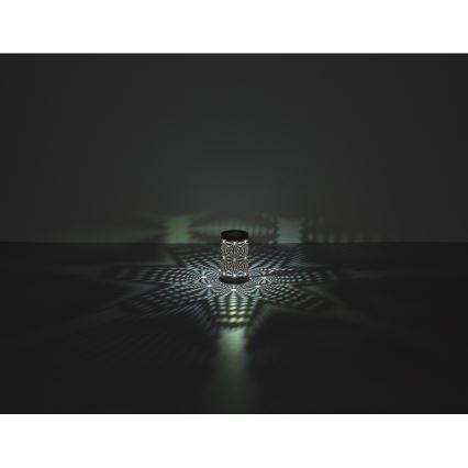 Globo - LED RGB Dotyková nabíjecí stolní lampa LED/1W/5V 500 mAh šedá