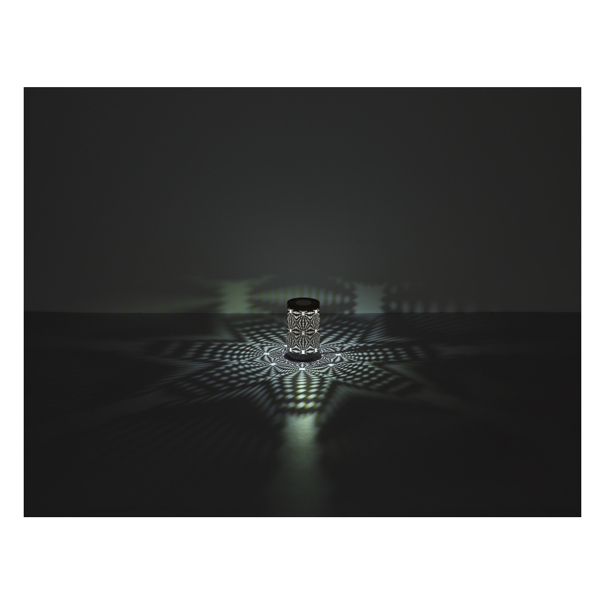 Globo - LED RGB Dotyková nabíjecí stolní lampa LED/1W/5V 500 mAh šedá