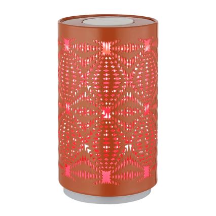 Globo - LED RGB Dotyková nabíjecí stolní lampa LED/1W/5V 500 mAh měděná