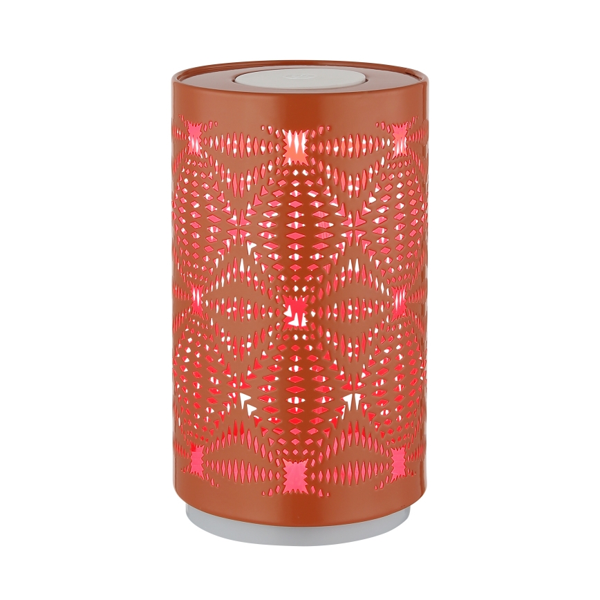 Globo - LED RGB Dotyková nabíjecí stolní lampa LED/1W/5V 500 mAh měděná