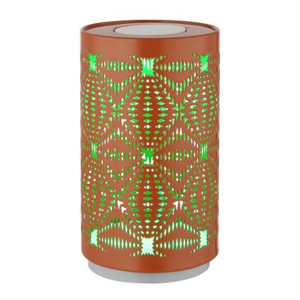 Globo - LED RGB Dotyková nabíjecí stolní lampa LED/1W/5V 500 mAh měděná