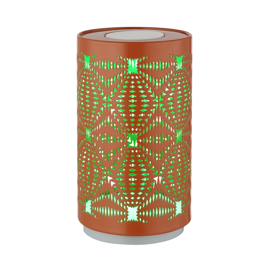 Globo - LED RGB Dotyková nabíjecí stolní lampa LED/1W/5V 500 mAh měděná