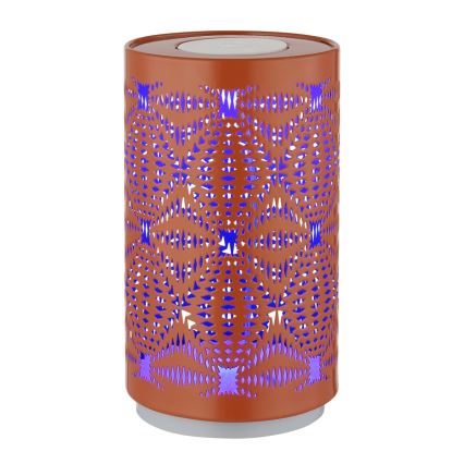 Globo - LED RGB Dotyková nabíjecí stolní lampa LED/1W/5V 500 mAh měděná