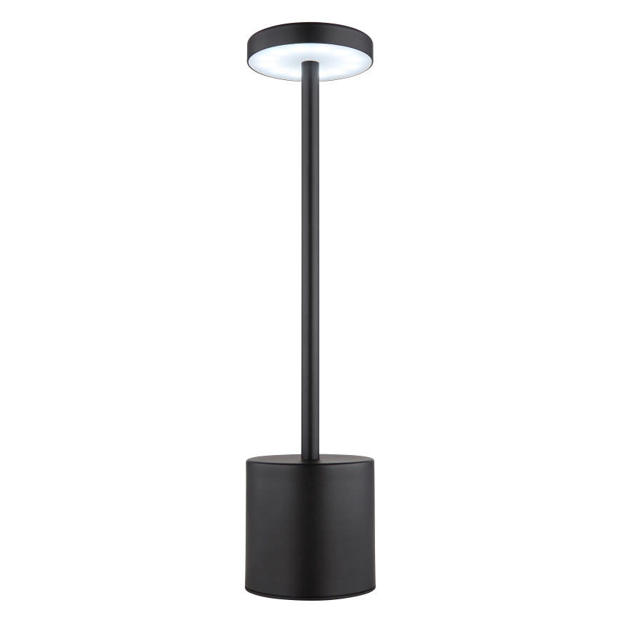 Globo - LED Stmívatelná dotyková stolní lampa LED/1,2W/3,7V 2000K/3500K/7000K 1200 mAh USB černá