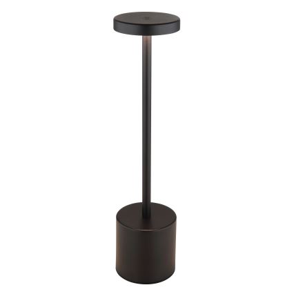 Globo - LED Stmívatelná dotyková stolní lampa LED/1,2W/3,7V 2000K/3500K/7000K 1200 mAh USB černá