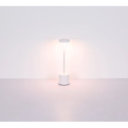 Globo - LED Stmívatelná dotyková stolní lampa LED/1,2W/3,7V 2000K/3500K/7000K 1200 mAh USB bílá