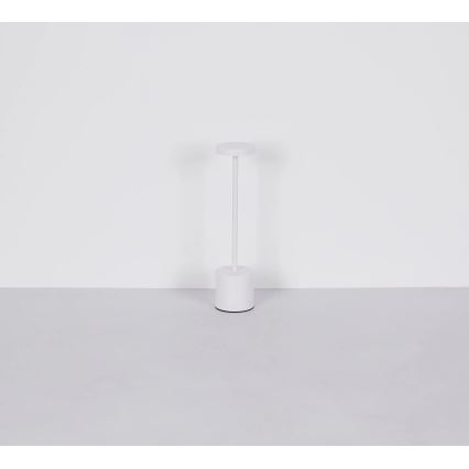 Globo - LED Stmívatelná dotyková stolní lampa LED/1,2W/3,7V 2000K/3500K/7000K 1200 mAh USB bílá