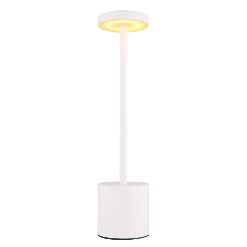 Globo - LED Stmívatelná dotyková stolní lampa LED/1,2W/3,7V 2000K/3500K/7000K 1200 mAh USB bílá