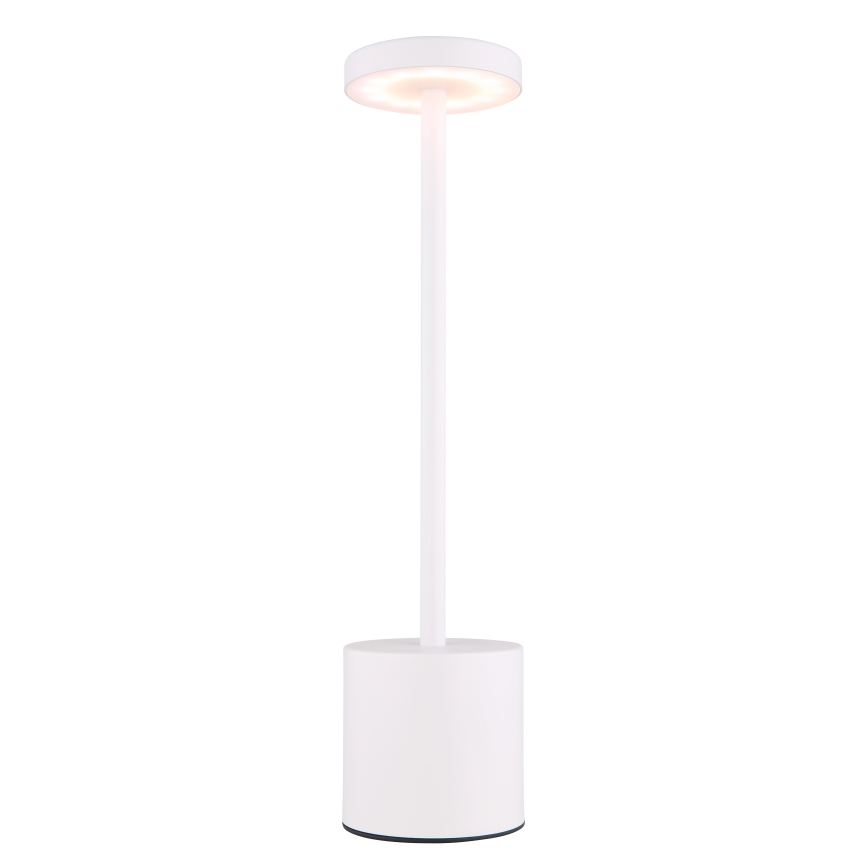 Globo - LED Stmívatelná dotyková stolní lampa LED/1,2W/3,7V 2000K/3500K/7000K 1200 mAh USB bílá