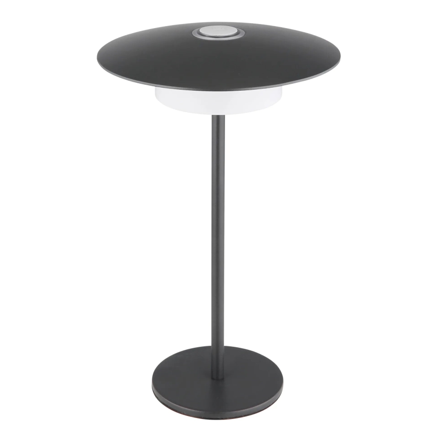 Globo - LED Venkovní nabíjecí dotyková stolní lampa LED/3W/3,7V 1800/2700/3000K IP44 1800 mAh šedá