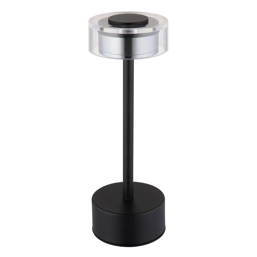 Globo - LED Stmívatelná nabíjecí dotyková stolní lampa LED/2,5W/3,7V 2700/4000/6500K 1800mAh černá