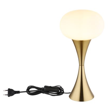 Globo - Stolní lampa 1xE14/25W/230V mosaz