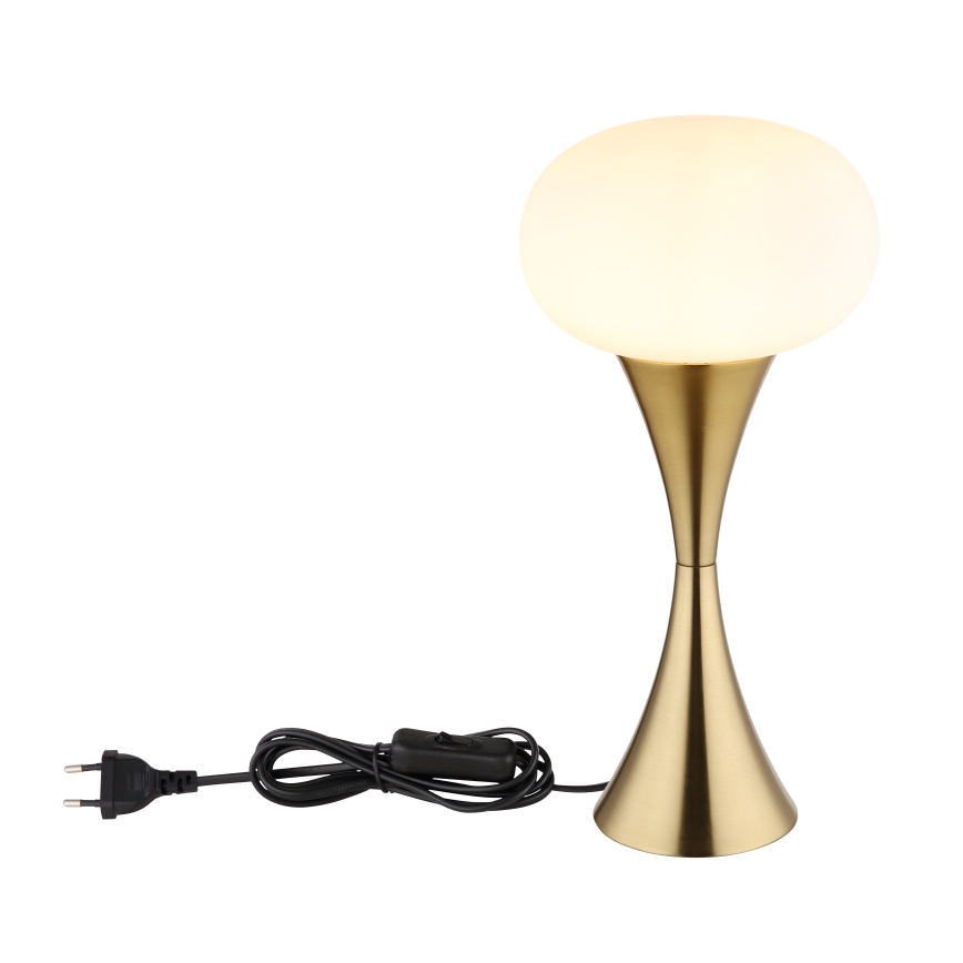 Globo - Stolní lampa 1xE14/25W/230V mosaz