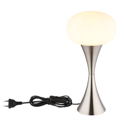 Globo - Stolní lampa 1xE14/25W/230V matný chrom