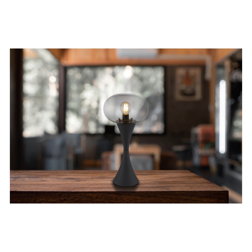 Globo - Stolní lampa 1xE14/25W/230V černá