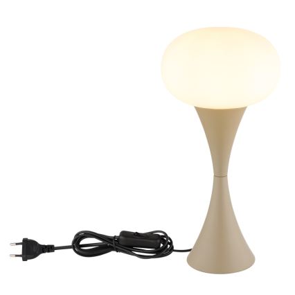 Globo - Stolní lampa 1xE14/25W/230V béžová