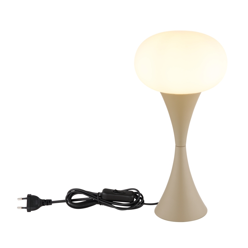 Globo - Stolní lampa 1xE14/25W/230V béžová