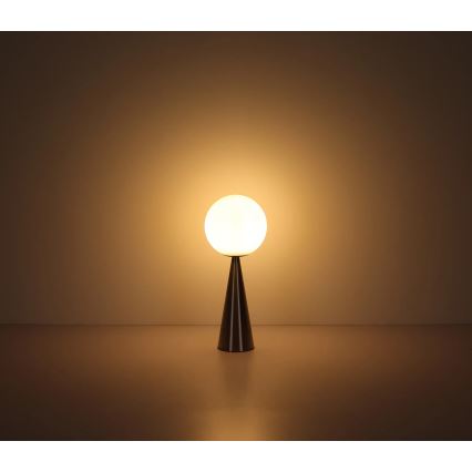 Globo - Stolní lampa 1xE27/40W/230V matný chrom
