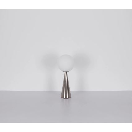 Globo - Stolní lampa 1xE27/40W/230V matný chrom