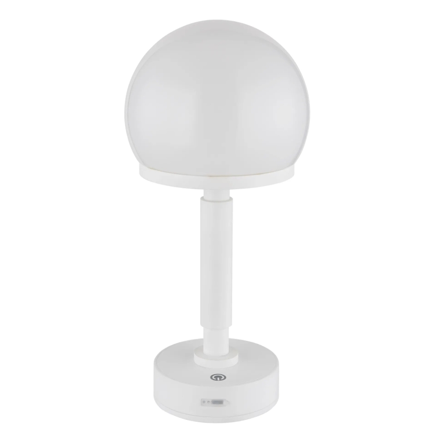 Globo - LED Stmívatelná nabíjecí dotyková stolní lampa LED/2,5W/5V 1800mAh 2800K bílá