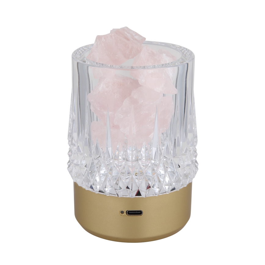 Globo - LED Stmívatelná dotyková stolní lampa LED/1W/5V 3000K 1200 mAh zlatá