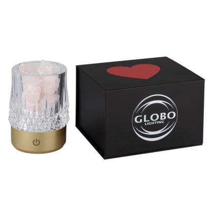 Globo - LED Stmívatelná dotyková stolní lampa LED/1W/5V 3000K 1200 mAh zlatá
