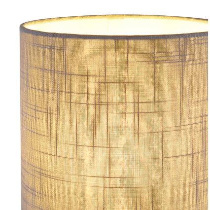 Globo - Stolní lampa 1xE27/40W/230V šedá