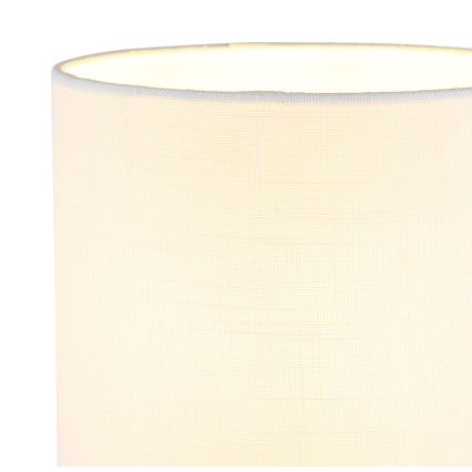 Globo - Stolní lampa 1xE27/40W/230V bílá