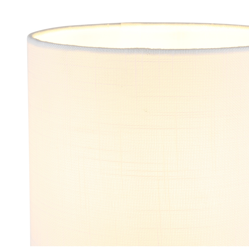 Globo - Stolní lampa 1xE27/40W/230V bílá
