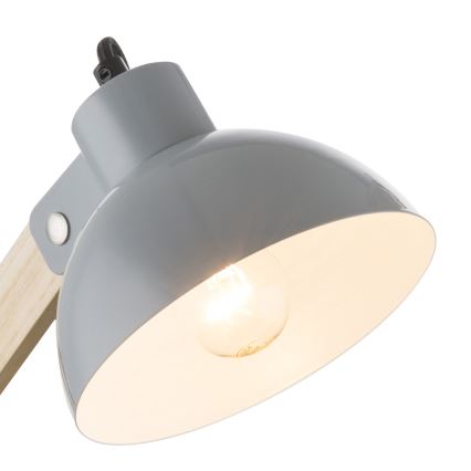 Globo - Stolní lampa 1xE27/40W/230V buk